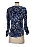Andria Lieu Blue 3/4 Sleeve Top Size S - photo 2