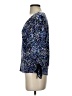 Andria Lieu Blue 3/4 Sleeve Top Size S - photo 5