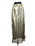 rue21 100% Polyester Metallic Gold Formal Skirt Size XS - photo 1