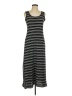 Max Studio Stripes Gray Casual Dress Size L - photo 1