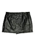 Old Navy 100% Polyester Solid Black Faux Leather Skirt Size 3X - photo 2