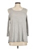 Tart Gray 3/4 Sleeve Top Size M - photo 1