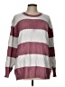 Hollister Stripes Burgundy Pullover Sweater Size L - photo 1