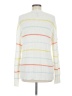 Misia 100% Acrylic Stripes White Pullover Sweater Size M - photo 2