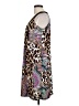 NY Collection Animal Print Brown Casual Dress Size L - photo 5