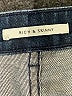 Rich & Skinny Chevron-herringbone Blue Jeans Size 29 waist - photo 7