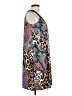 NY Collection Animal Print Brown Casual Dress Size L - photo 4