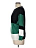 Aaeda Color Block Green Pullover Sweater Size L - photo 5