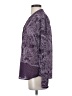PrAna 100% Polyester Paisley Purple Long Sleeve Blouse Size S - photo 5