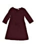 Justice Hearts Burgundy Dress Size 6 - 7 - photo 2