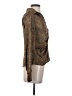 AaKaa 100% Polyester Paisley Brown Long Sleeve Blouse Size S - photo 4