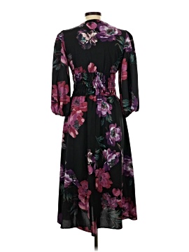black semi formal maxi dress Black Pleated Maxi Dress main image 0