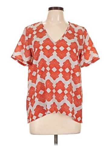Collective Concepts Short Sleeve Blouse (view 1)