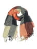 Madewell 100% Acrylic Plaid Orange Scarf One size - photo 1