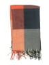 Madewell 100% Acrylic Plaid Orange Scarf One size - photo 2