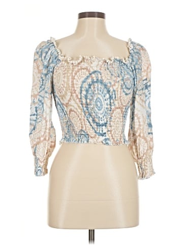 Surf Gypsy 3/4 Sleeve Blouse (view 1)