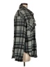 Unbranded 100% Polyester Plaid Gray Jacket Size M - photo 4