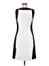 Calvin Klein 100% Polyester Color Block White Cocktail Dress Size 8 - photo 2