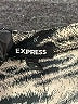 Express Animal Print Black Jumpsuit Size M - photo 4