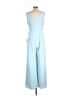 Venus Solid Blue Jumpsuit Size L - photo 2