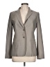 Max Mara Gray Tan Wool Blazer Size 10 - photo 1