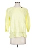 Orvis 100% Linen Yellow 3/4 Sleeve Blouse Size S - photo 1