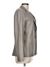 Max Mara Gray Tan Wool Blazer Size 10 - photo 4