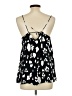 Just 100% Viscose Animal Print Black Sleeveless Blouse Size L - photo 2