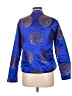 Blue Plate 100% Rayon Print Blue Jacket Size M - photo 2