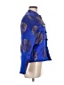 Blue Plate 100% Rayon Print Blue Jacket Size M - photo 4