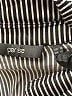 Per Se By Carlisle Stripes Gray 3/4 Sleeve Blouse Size 10 - photo 6