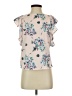 Mary & Mabel 100% Polyester Tan Short Sleeve Blouse Size XS - photo 1