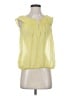 Zara Basic Yellow Sleeveless Blouse Size XS - photo 1