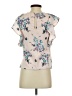 Mary & Mabel 100% Polyester Tan Short Sleeve Blouse Size XS - photo 2