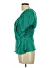 shopthemint.com 100% Polyester Green Short Sleeve Blouse Size L - photo 5