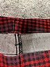 Unbranded Plaid Red Casual Pants Size 16 (estimated) - photo 4