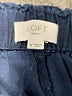 Ann Taylor LOFT Outlet Solid Blue Shorts Size M - photo 3