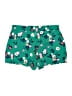 Apt. 9 100% Rayon Floral Green Shorts Size L - photo 2