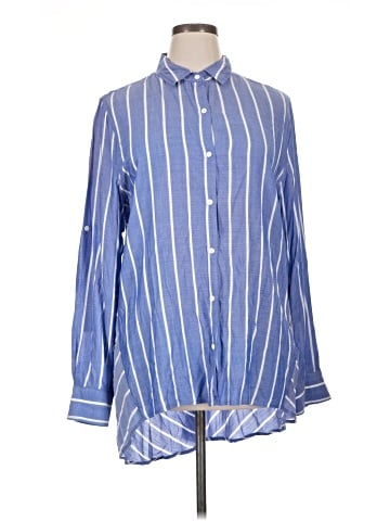 Max Studio Long Sleeve Button-Down Shirt (view 1)