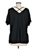 First Love Black Short Sleeve Top Size 6 - photo 2