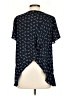 Ann Taylor LOFT 100% Polyester Black Short Sleeve Blouse Size XS - photo 2