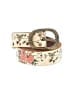 Fossil Ivory Leather Belt Size M - photo 1