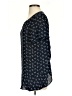 Ann Taylor LOFT 100% Polyester Black Short Sleeve Blouse Size XS - photo 5