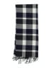Plush & Lush Plaid Gray Blue Scarf One size - photo 2