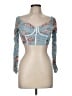 Windsor Blue Long Sleeve Top Size M - photo 1