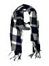 Plush & Lush Plaid Gray Blue Scarf One size - photo 1