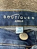 Boutique + Solid Blue Jeans Size 16 Plus - photo 4