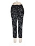 Old Navy 100% Rayon Print Black Casual Pants Size L - photo 1