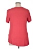 JM Collection Red Short Sleeve Top Size 0X - photo 2