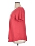JM Collection Red Short Sleeve Top Size 0X - photo 5